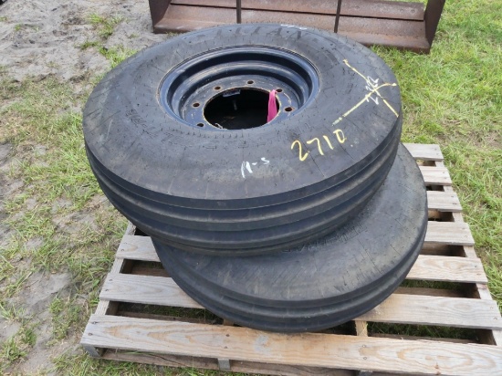 (2) Titan 10.00-16 SL Tires