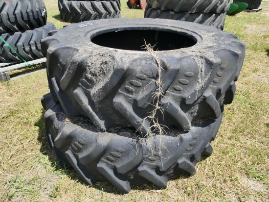 (2) Agrimax 320185R24 Tires