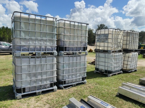 (8) 1,000 Gal Chemical Containers