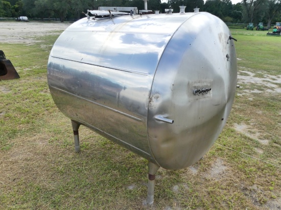 Stainless Steel Dairy Tank