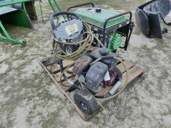 Energy Storm Generator & Simpson 3400 PSI Pressure Washer