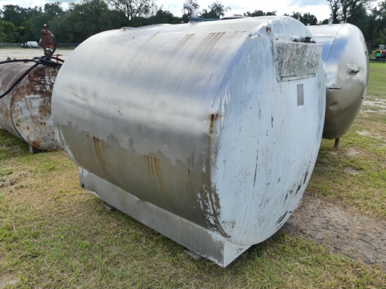 Stainless Steel Dairy Tank