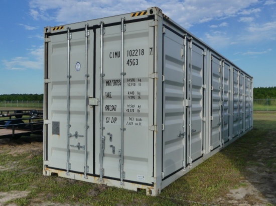 40' High Cube Multi Door Container