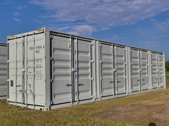 40' High Cube Multi Door Container