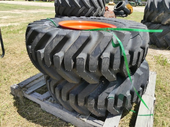 (2) Goodyear 12.4-16 Tires