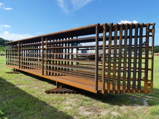 (10) 24' Free Standing Panels