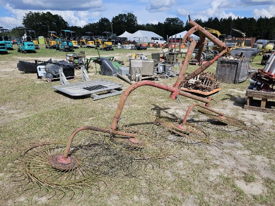 3pt 4 Wheel Hay Rake