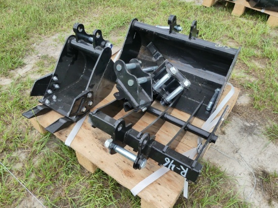 Argotk Mini Excavator Attachment Set