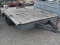 14' FLATBED TRAILER, NO TITLE, BILL OF SALE ONLY