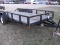 2009 16' BUMPER PULL TRAILER, NO TITLE, BILL OF SALE ONLY