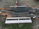 PALLET OF USED T POSTS