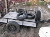 5' X 6' TRAILER, NO TITLE, BILL OF SALE ONLY