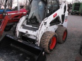 S205 BOB CAT SKID STEER, C/A, ONE OWNER, 2,700 HRS.