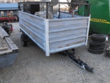6' X 12' TRAILER, NO TITLE, BILL OF SALE ONLY
