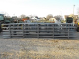 (5) 20' CONTINUOUS FENCE GALVANIZED