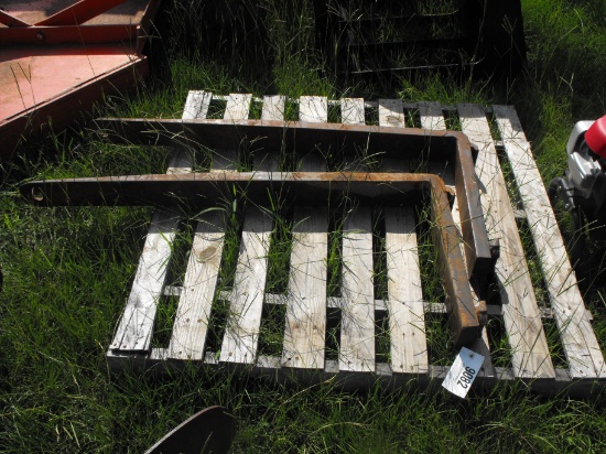 SET OF PALLET FORKS