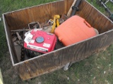 CRATE WITH GENERATOR, BITS,AND CONTENTS