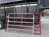 (1)  8' CATTLE GATE AND (1) 6' CATTLE GATE