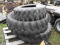 (4) USED TIRES 13.6 X 24/18.4 X 34