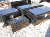 (4) TOOL BOXES