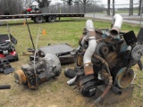 MOTOR/TRANSMISSION/RADIATOR OUT OF INT. SCHOOL BUS