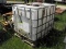 PLATIC CONTAINER WITH METAL CAGE AND SPIGOT
