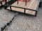 6.4' X 12' TRAILER/SIDE GATE/BLACK