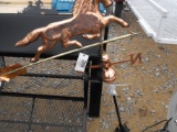 COPPER HORSE WEATHERVANE