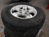 (4) TIRES AND WHEELS