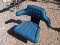USED TRACTOR SEAT  BLUE