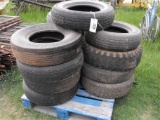 PALLET OF MISC TIRES/WHEELS  (SIZES 14-15)