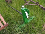 3 PT HAY SPEAR AND TRAILER TOTER  (GREEN)