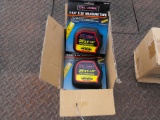 BOX OF NEW TAPE MEASURES