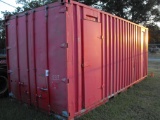 20' CONTAINER WITH END AND SIDE DOOR