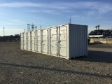 ABSOLUTE! 40' HIGH CUBE CONTAINER/4 SIDE DOORS/1 END DOOR
