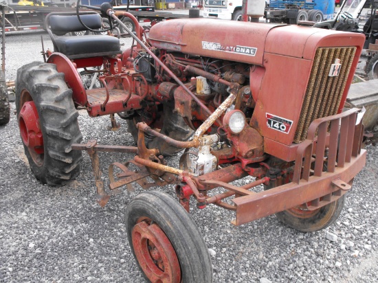140 FARMALL WITH FRONT & REAR CULT./FRONT & REAR WEIGHTS