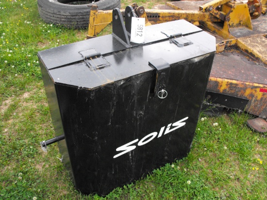 SOLIS 3 PT TOOL BOX/WEIGHT BALAST