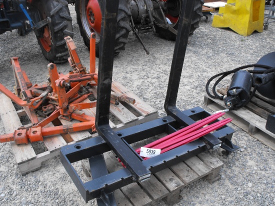 EURO HITCH FORKS/HAY SPER COMBO