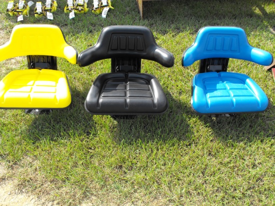 NEW BLUE TRACTOR SEAT