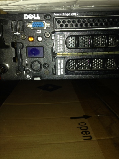 Dell poweredge 2850 pulled from lot #3