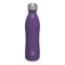 Gaiam 18oz Stainless Steel Water Bottle - Purple