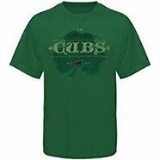 Tee Shirts Chicago Cubs Kelly Green