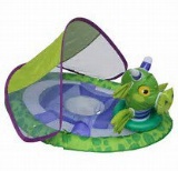 Character Baby Spring Float - Green Dragon