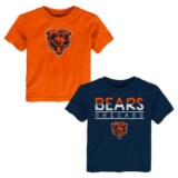 Chicago Bears Toddler Boys' 2pk T-Shirt Set - 3T