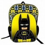 LEGO Batman Molded Backpack with Printed Str
