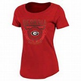 NCAA Georgia Bulldogs Women's T-Shirt - S