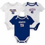 New York Giants Newborn/Infant Girls Body Suit 3