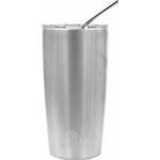 nICE Coolers 20oz Tumbler with straw - Silver