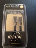 orbital HDMI cable 12 ft- 1080p 10.2 Gb/s new in box. Lot of 3 cables