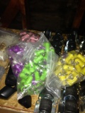 usb car chargers pink yellow green pink 4 bags approx 250+
